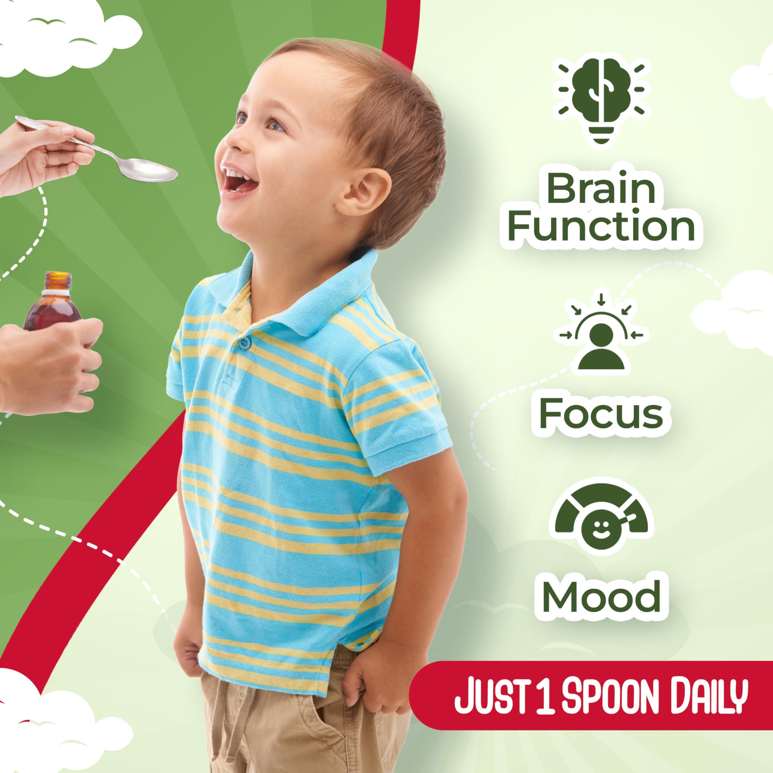 Maxi Health Maxi Omega-3 for Kids - Omega 3 Fish Oil Liquid for Kids with DHA and EPA Fatty Acids - Kosher Made in USA Kids Fish Oil Supplement, 8 fl. oz. (Pack of 1)