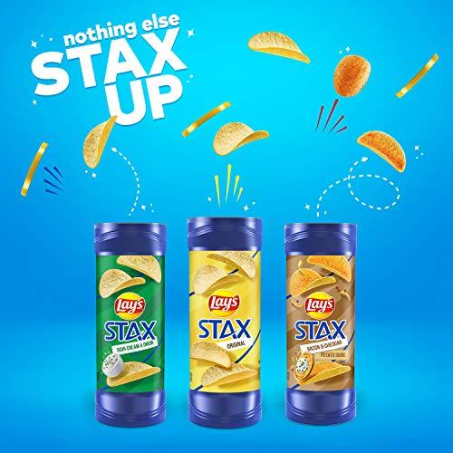 Lay\'s Stax Lay\'s Stax Chips, Mesquite Barbecue, 5.5 oz