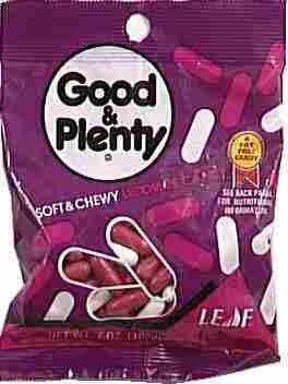 HERSHEY\'S Hershey\'s Good & Plenty, Licorice Candy (Pack of 36)