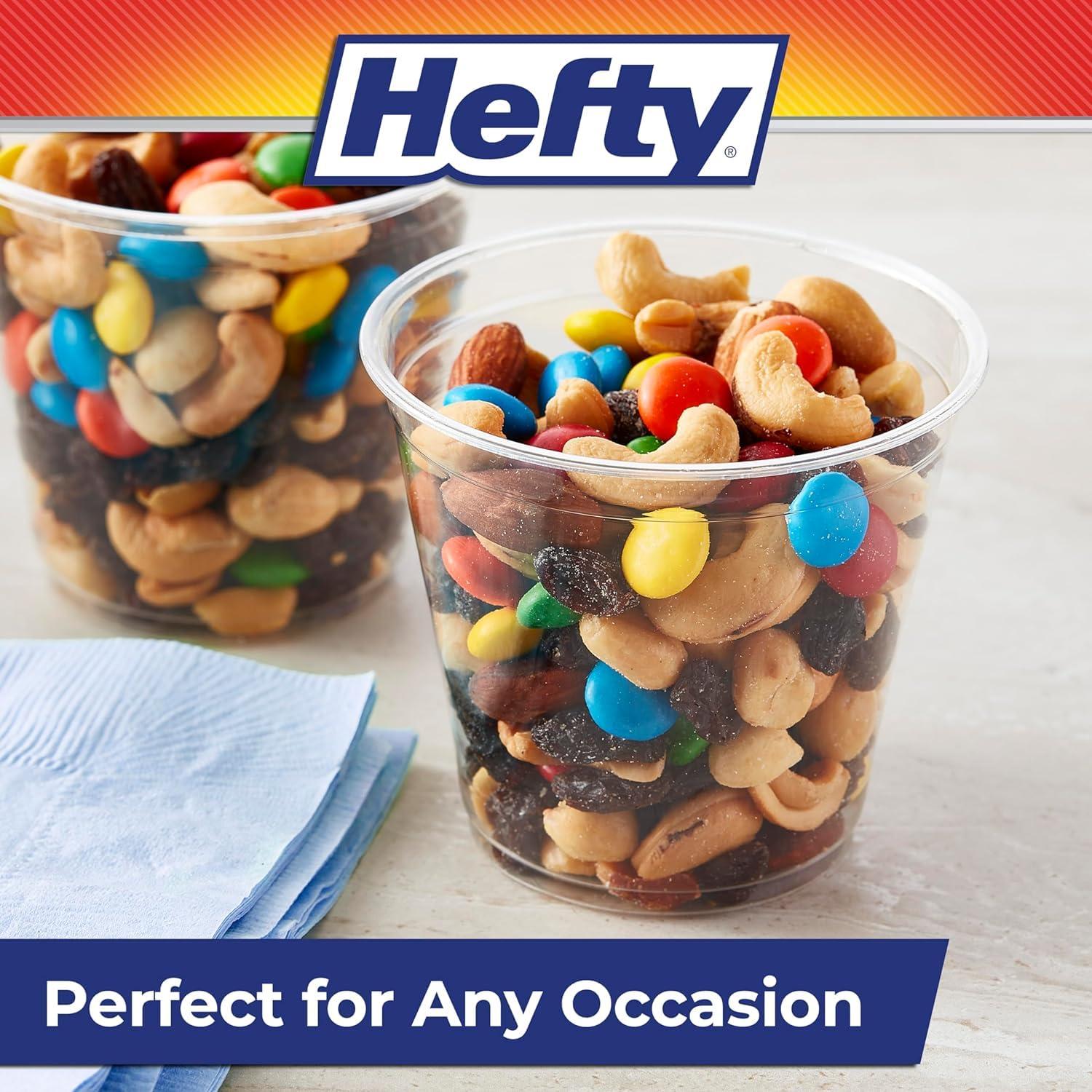 Hefty Hefty Party Perfect Clear Plastic Cups, 18 Ounce, 28 Count (Pack of 2)