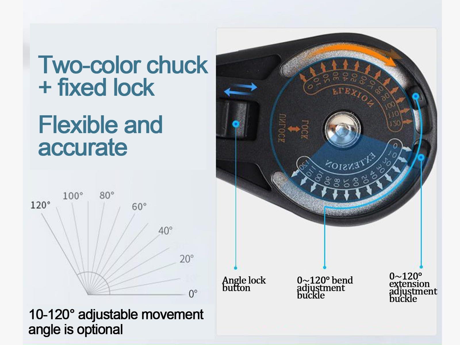 PopieL Post Op Elbow Brace for Surgery Pain Relief Recovery, Adjustable Hinged Rom Elbow Brace, Elbow Splint Immobilizer for Left or Right Elbow, Hand Arm Splint for Men Women,right