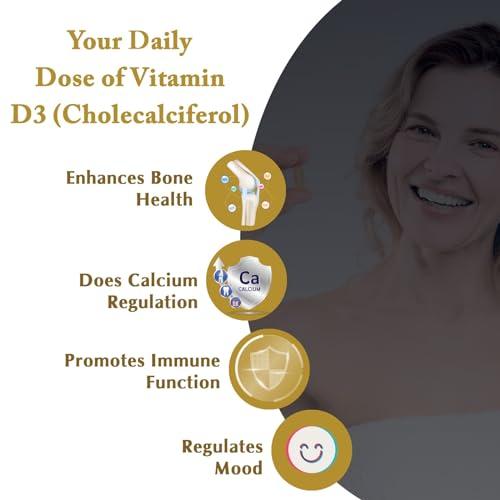 Planet Ayurveda Planet Ayurveda Plant Based Vitamin D3 Organic, Healthy Bones, Immunity, Mood, for Women, Men, Children, 60 CT (30-60 Days) (Pack of 1)