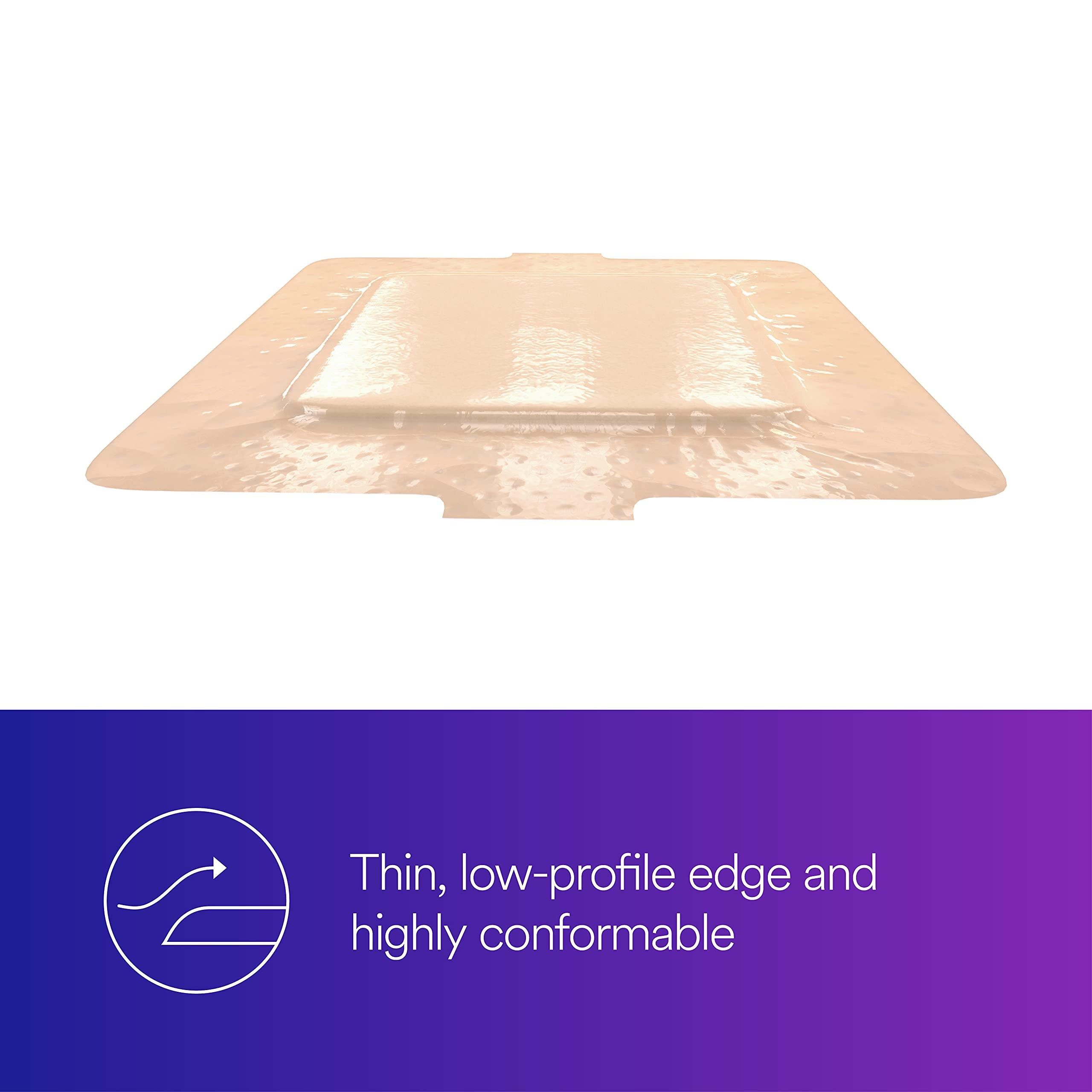 Tegaderm 3M Tegaderm Silicone Foam Border Dressing, 90647, Sacral Small, 10 Bag/Carton, 4 Carton/Case