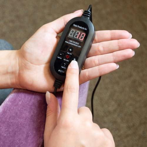 Polar Products Polar Active Ice Hip-Extended Coverage Cold Therapy Ice Machine System with 12.5\"x22.5\" Therapy Compression pad, Programmable Timer, 16 Qt. Cooler, Quiet Pump, Strong Cryotherapy Pain Relief Treatment