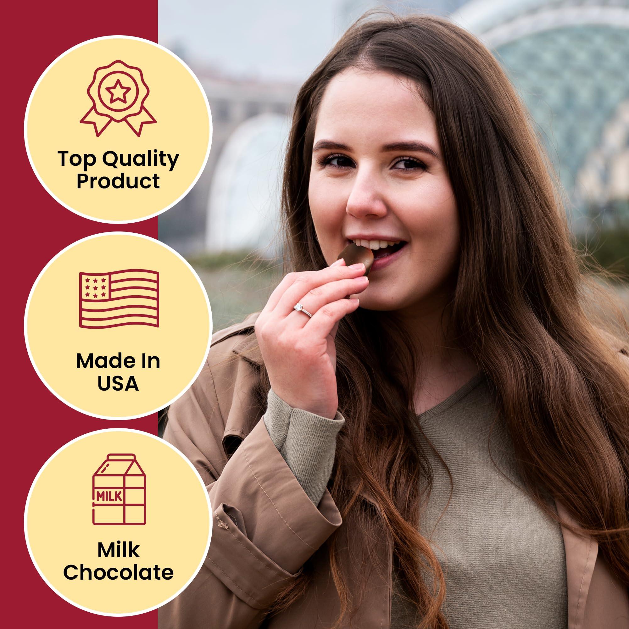 Queen Anne Queen Anne Milk Chocolate Covered Cordial Cherries | 6.6 oz | 10 Piece Gift Box | Whole Cherry Sweet Creamy Fruity Flavor