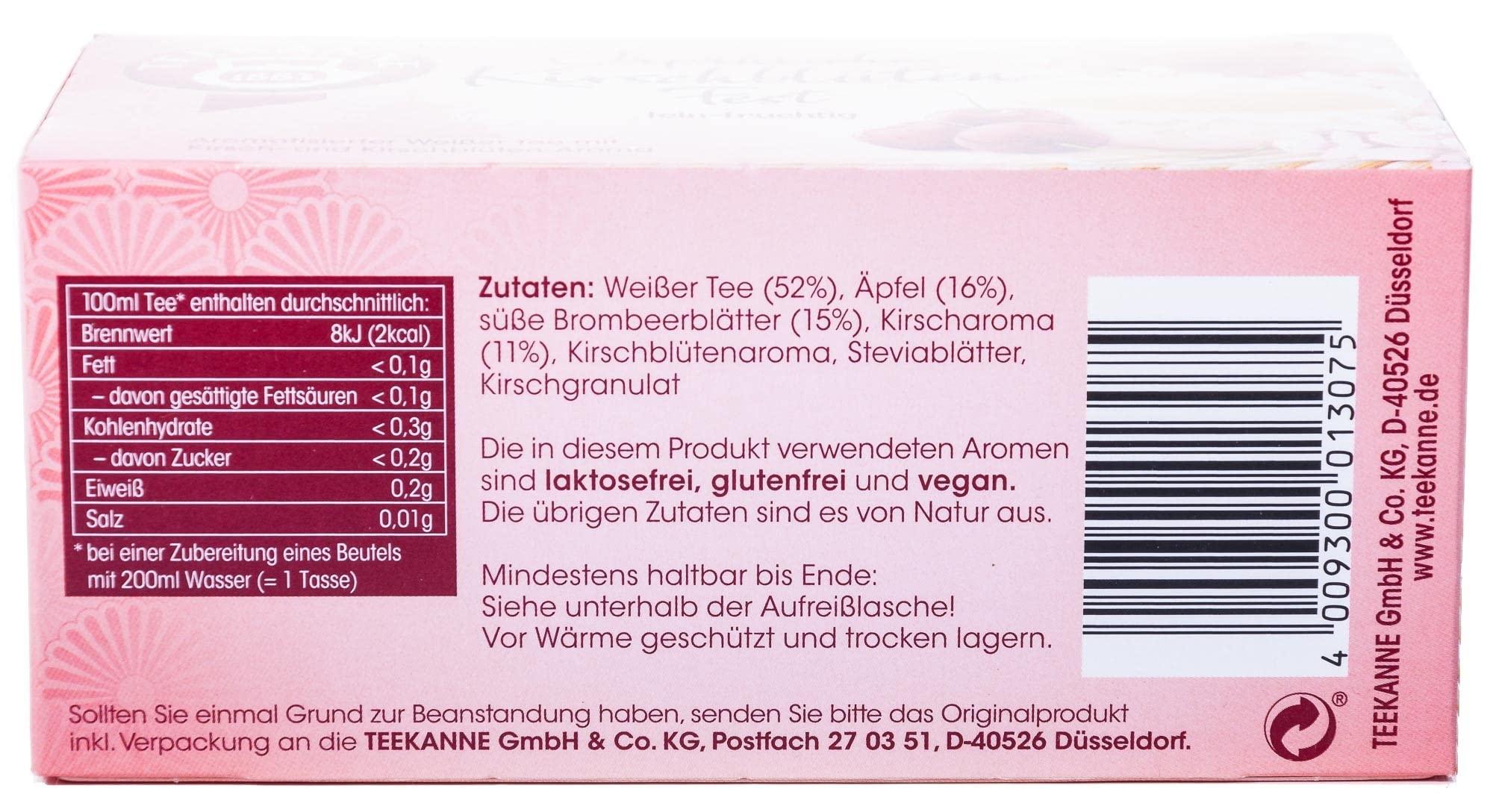 AgoKud Teekanne Japanese Cherry Blossom Tea 20 Bags (6er Pack)
