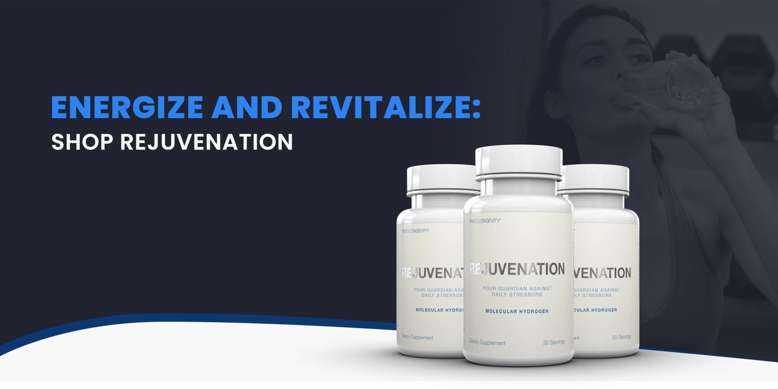 DRINK HRW Rejuvenation Sport Molecular Hydrogen Tablets: Highest Dose, and Concentration of Any Hydrogen Water Technology, Boost Energy, Improve Recovery, Support Mitochondrial Function, Raspberry