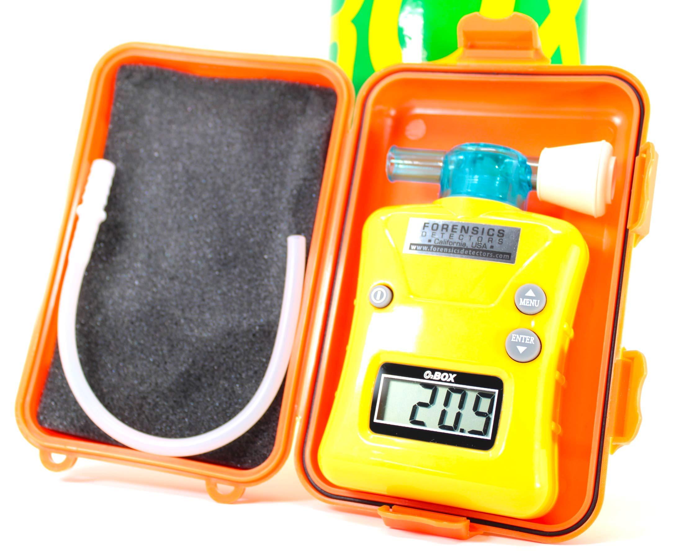 FORENSICS DETECTORS FD OXYGEN Analyzer by FORENSICS | 0%-100% with 0.1% resolution | Scuba, Nitrox, Divers | Water Resistant Case |