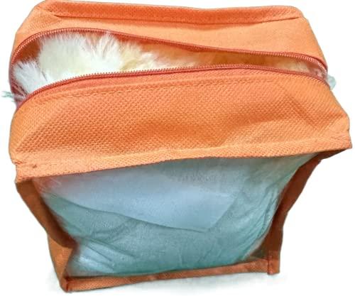 HUAHOO 100% Genuine Sheepskin Heel Protector Protect Feet, Heels & Elbows Bed & Pressure Sores(1 Piece)