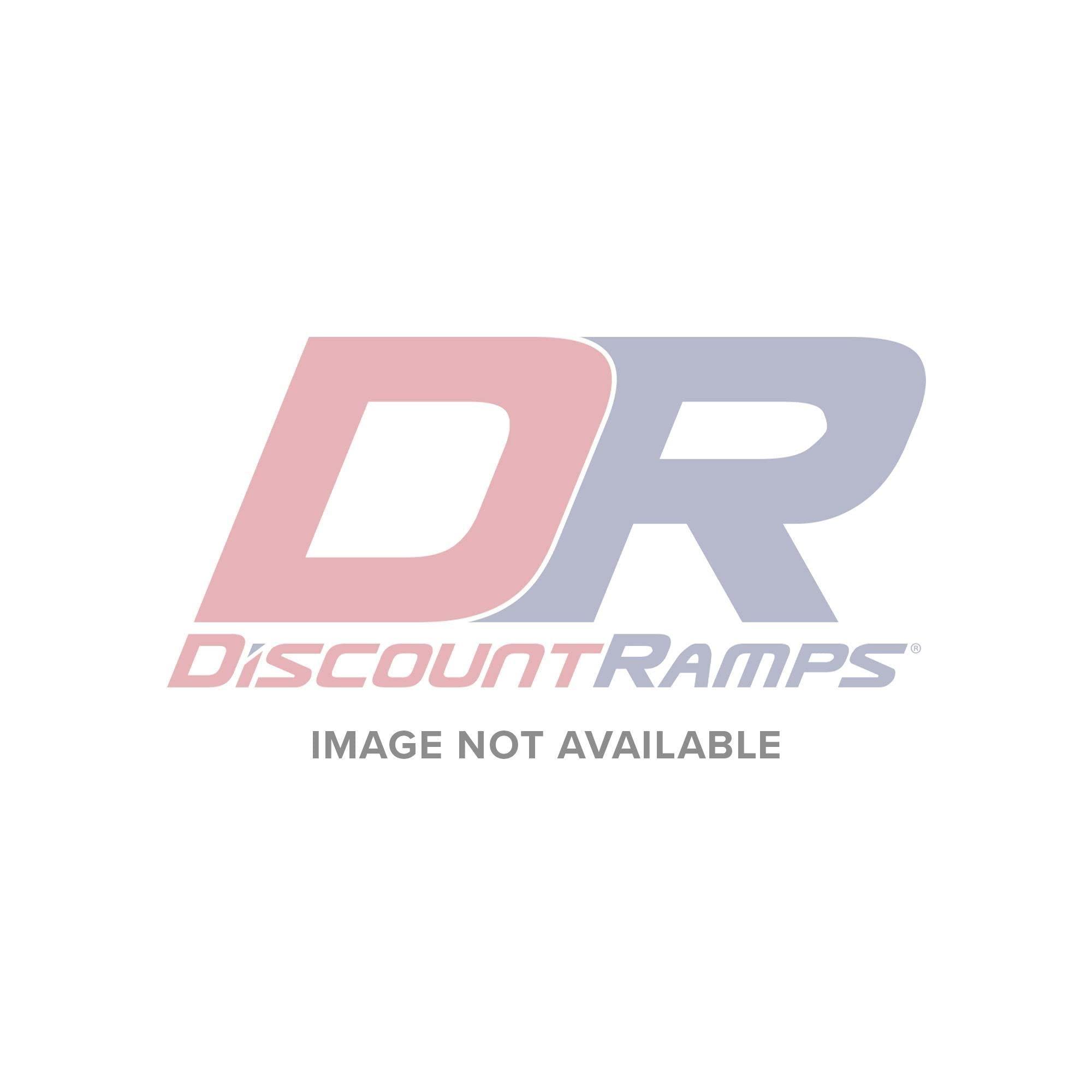 Silver Spring Silver Spring 48" x 27.75" Folding Steel Scooter Wheelchair Carrier w/42" Ramp, 500 lb. Cap, Hitch Mount