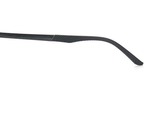 AISSUARVEY AISSUARVEY Men's Optical Eyewear Frame Reading Glasses Metal Classic Full Rim with Clear Lenses Y9422 (Brown)