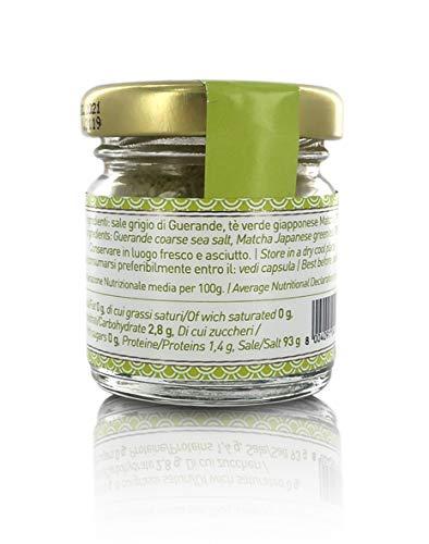 La Via del Te La Via del Te Guérande Salt with Matcha Green Tea, Jar, 30g / 1.05oz