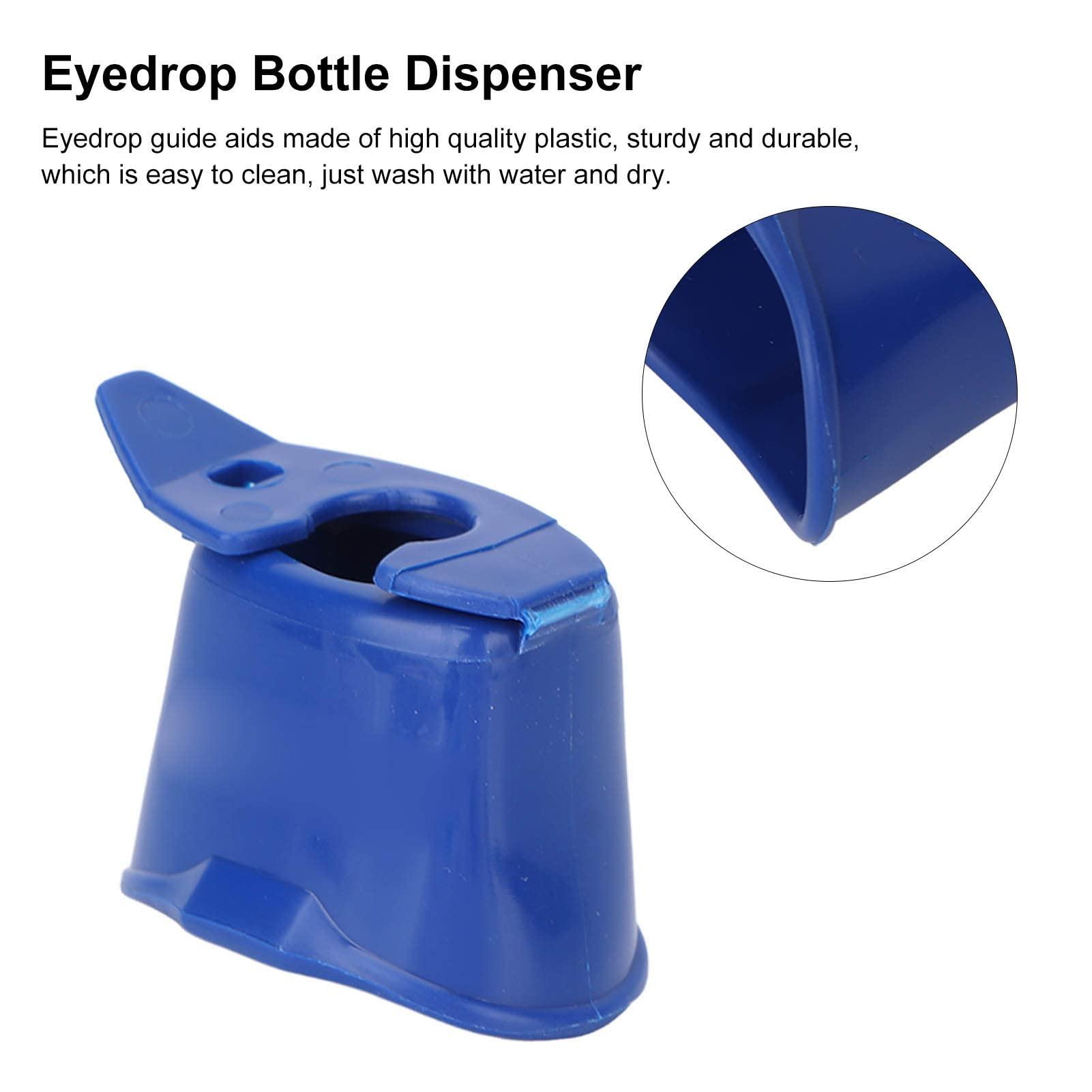 Agatige Eye Drop Applicator, Portable Autodrop Eyedrop Guide Aids Bottle Holder Tool Eye Dropper Cup Eyedropper Helper Eye Drop Holder for Elderly Children