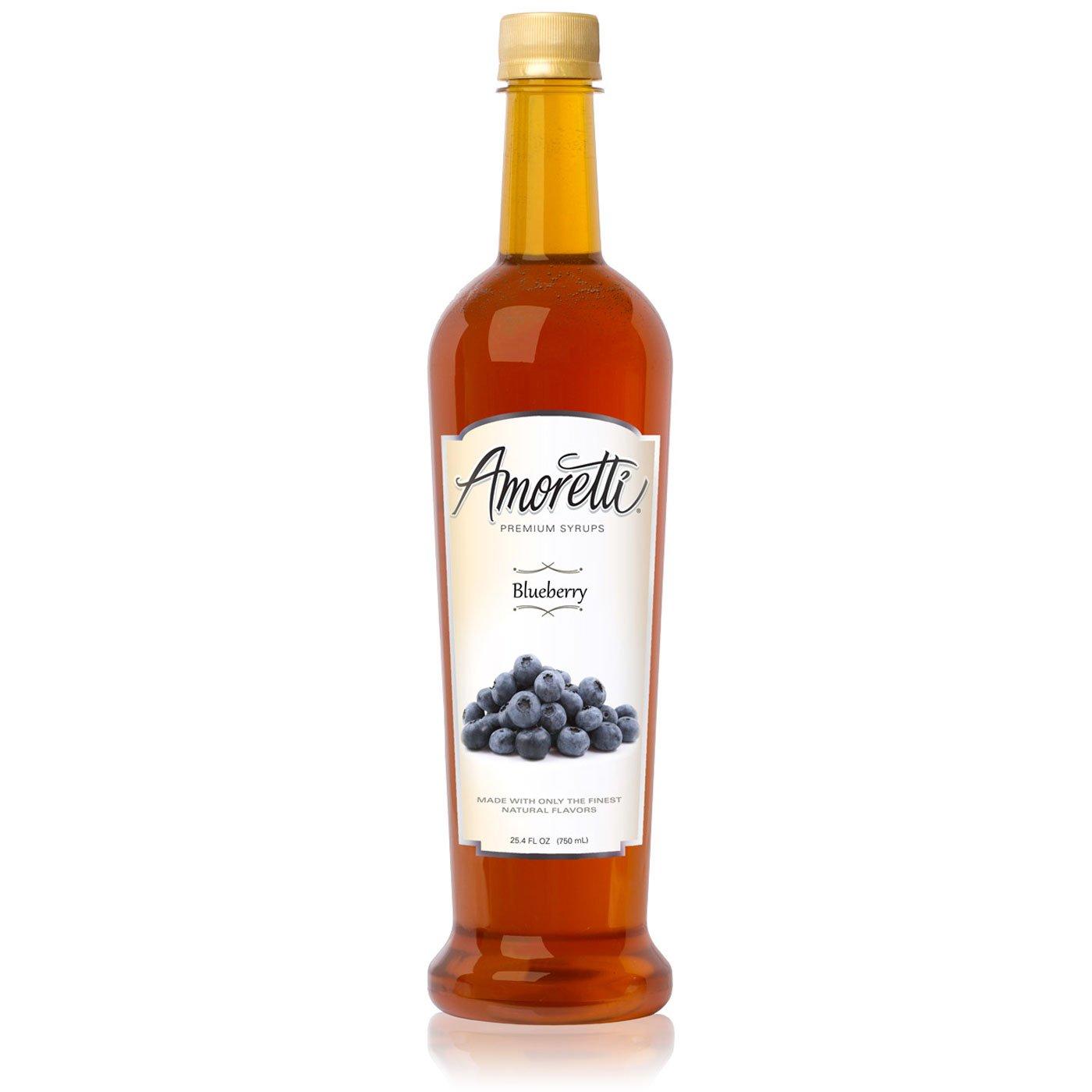 Amoretti Amoretti Premium Syrup, Blueberry, 25.4 Ounce (Pack of 12)