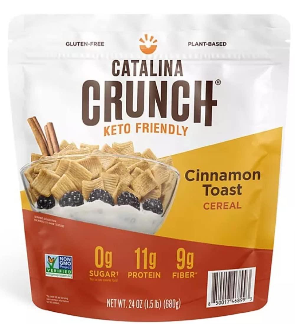 Catalina Crunch Catalina Crunch Keto-Friendly Breakfast Cereal, Cinnamon Toast (24 oz.)