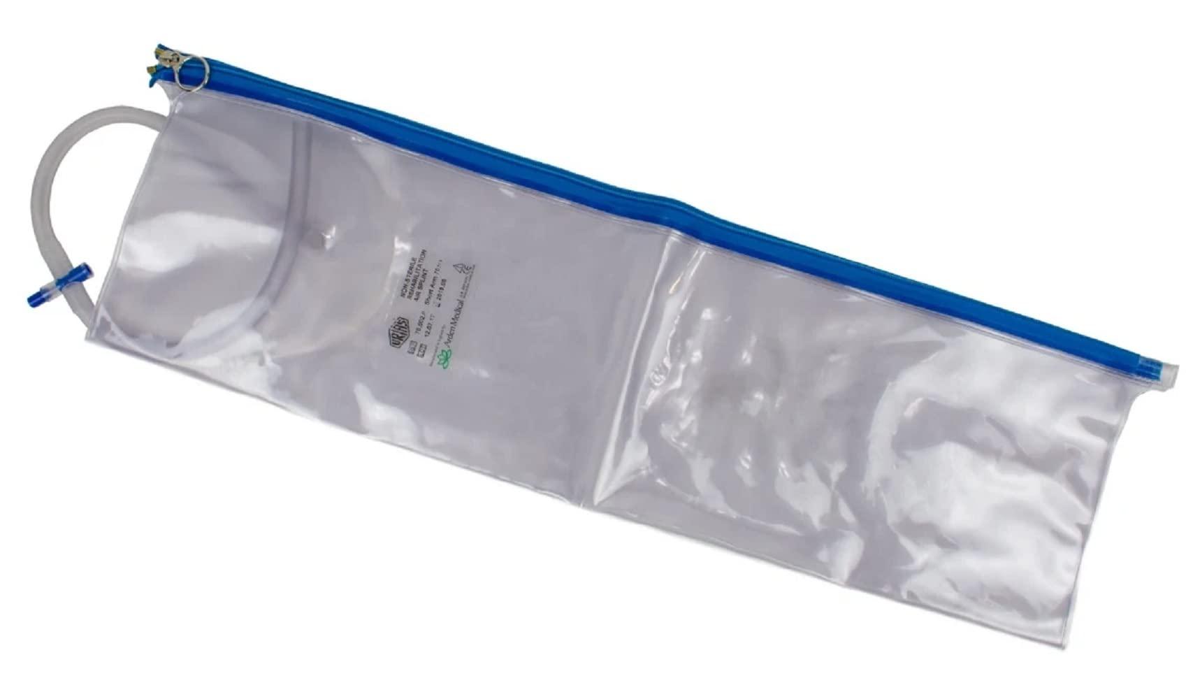 North Coast Medical Urias Air Splint Short Arm 27" (69 centimeters) Long, 8-1/4" (21 centimeters) Width