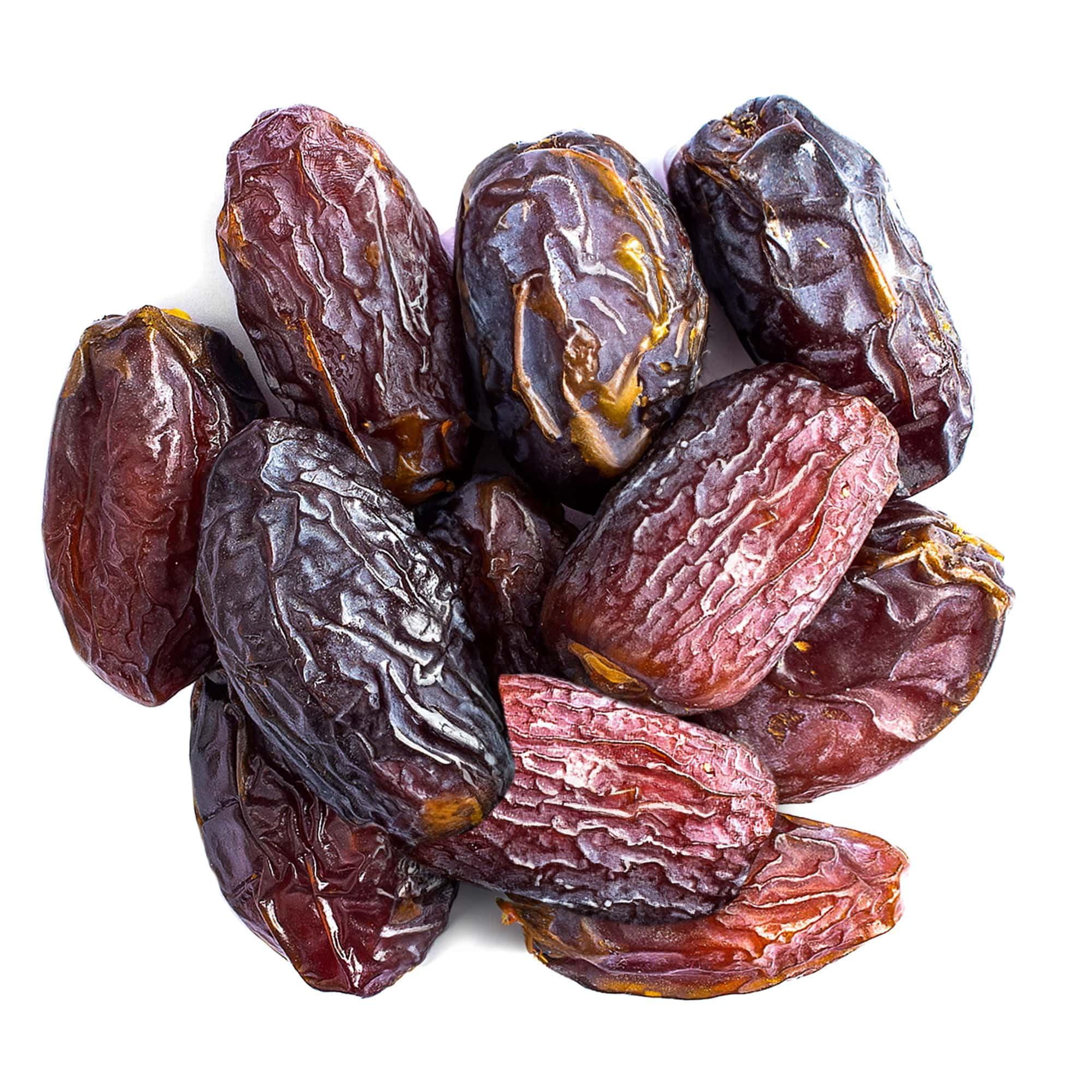 Food to Live Food to Live Organic California Medjool Dates, 8 Ounces Soft & Juicy Nature\'s Candy. Non-GMO Whole Dry Fancy Dates with Pits. Perfect Snack. Unsweetened, Unsulphured. Vegan, Kosher, Fruits in Bulk