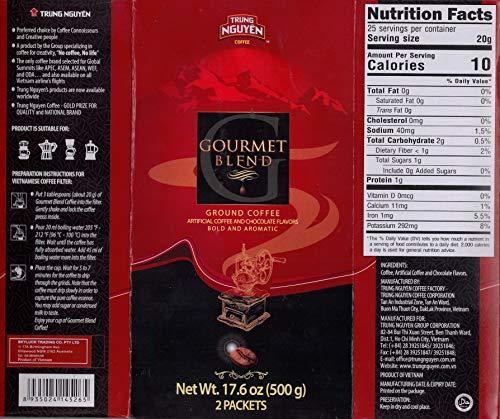 TRUNG NGUYEN Trung Nguyen Gourmet Blend 2 packets 17.6 oz