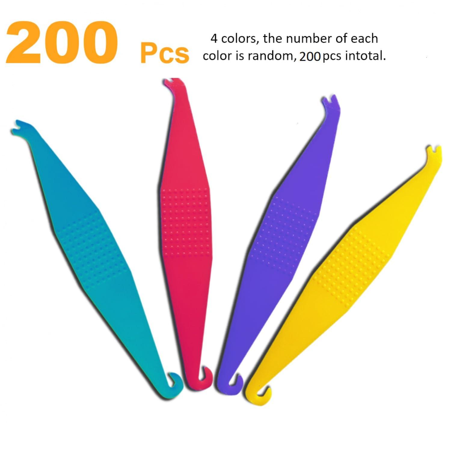 SenseYo SenseYo 200 Pcs Colorful Dental Elastic Braces Rubber Band Tool for Orthodontic Braces