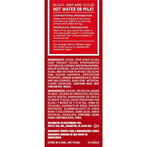 Nestle NESTLE Rich Milk Chocolate Hot Cocoa Mix 6-0.71 oz. Packets