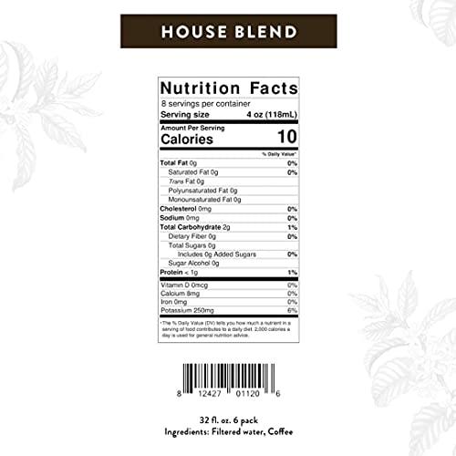 Kohana Coffee Kohana Cold Brew Coffee Concentrate, Organic, Original, 32 Ounce, Best Zero Calorie Low Acid Iced Coffee, Instant, Convenient and On The Go, Makes 16 Drinks, Single Bottle