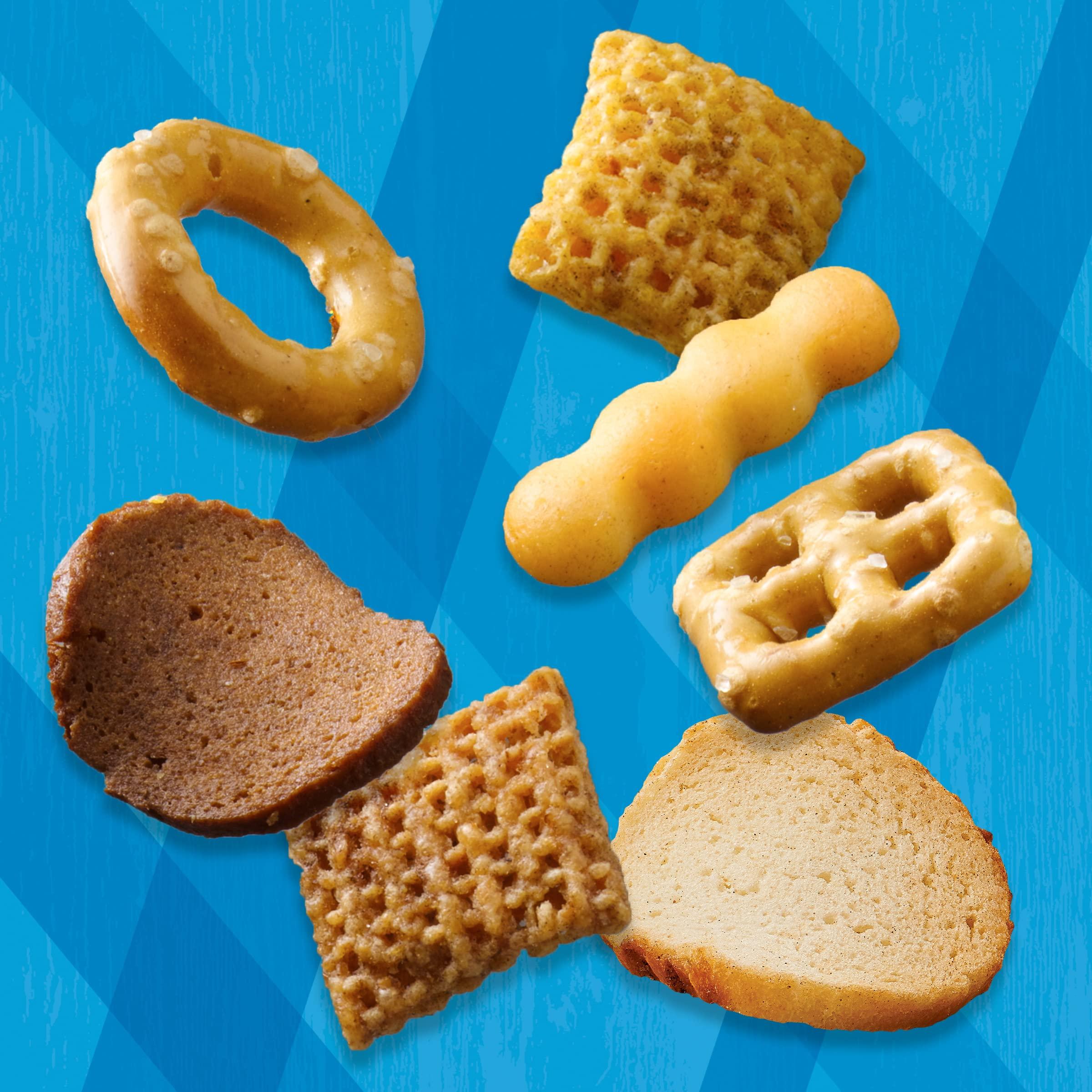 Chex Chex Mix Snack Mix, Traditional, Savory Snack Bag, 8.75 oz