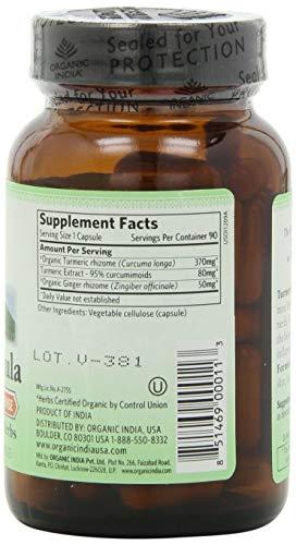 ORGANIC INDIA Organic India Turmeric Formula6