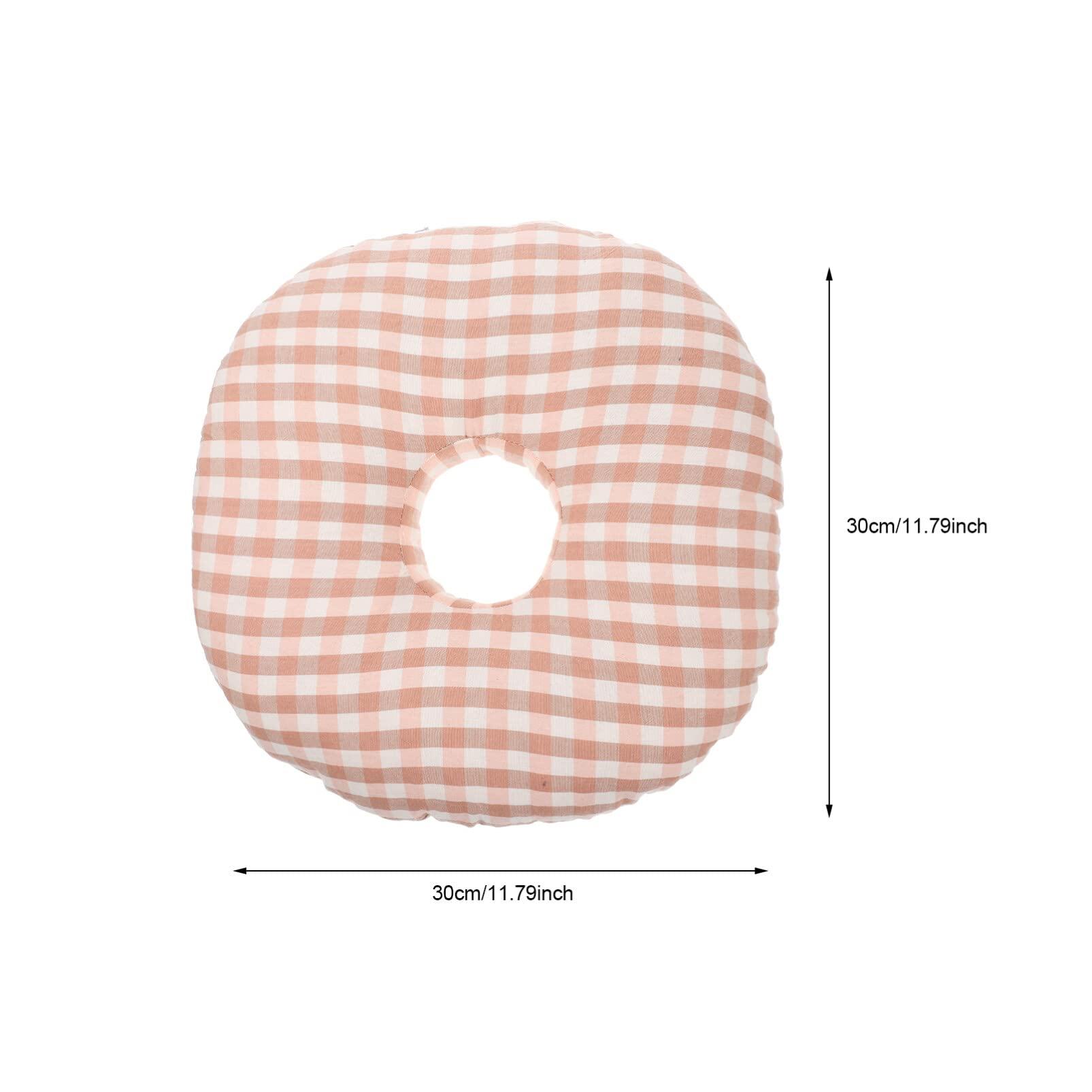 Healifty Healifty Piercing Pillow Ear Hole Pillow Donut Sleeping Pillow Soft O-Shaped Pillow Ear Guard Cushion for Ear Pain Ear Pressure Sores Office Nursing