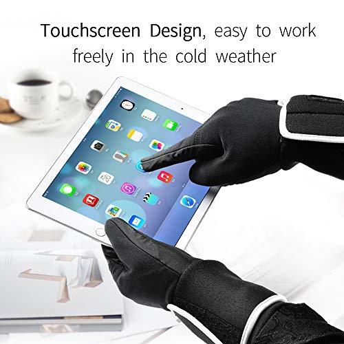 Trusa Slim Touchscreen Heated Gloves, Heated Motorcycle Gloves, Chargable Hand Warmer, Heated Gloves for Women&Men, Arthritis Gloves Women&Men, Electric Heated Gloves, Climb Hiking Skiing Hunting Handwarmer