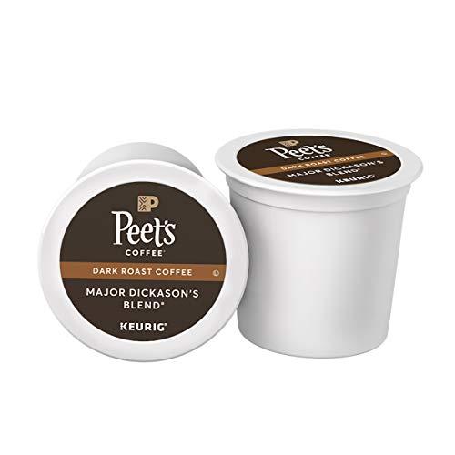 Peet's Coffee Peet’s Coffee Major Dickason's Blend K-Cup Coffee Pods for Keurig Brewers, Dark Roast, 16 Pods