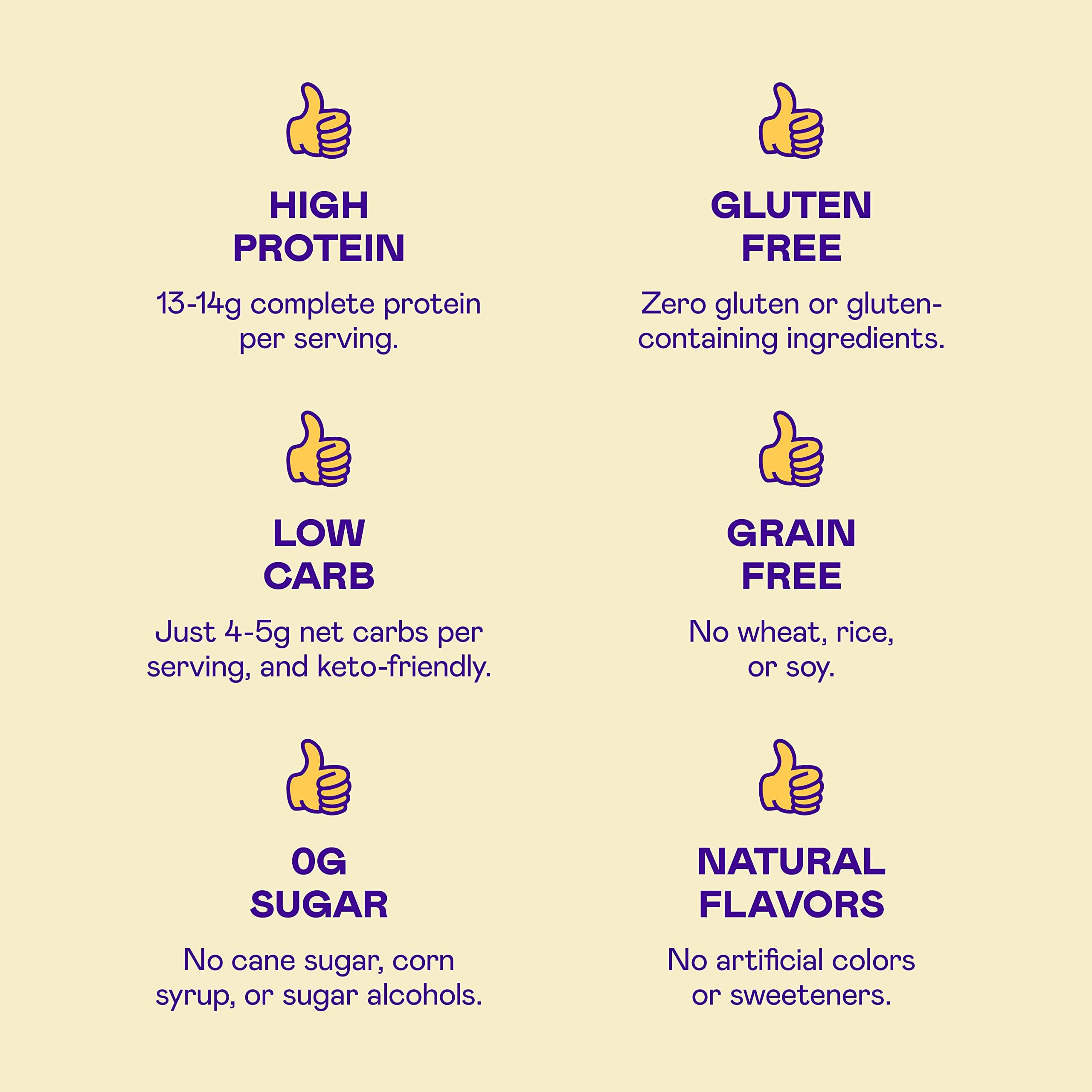 Magic Spoon Magic Spoon Cereal: Fruity 4-Pack & Frosted 4-Pack I Keto & Gluten and Grain Free Lifestyle