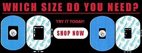 StayPut Medical StayPut Adhesive Patch Green - 1.5" x 1" Hole, 30 Pack