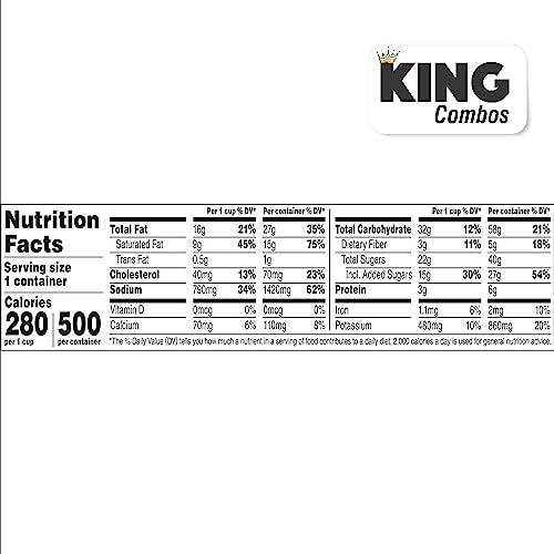 KING COMBOS Campbell\'s Slow Kettle Style Tomato & Sweet Basil Bisque, 15.5 oz. Tub + King Combos QR Code pack of (12)