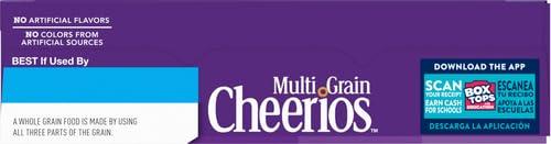 Cheerios Multi Grain Cheerios Heart Healthy Cereal, 9 OZ Cereal Box