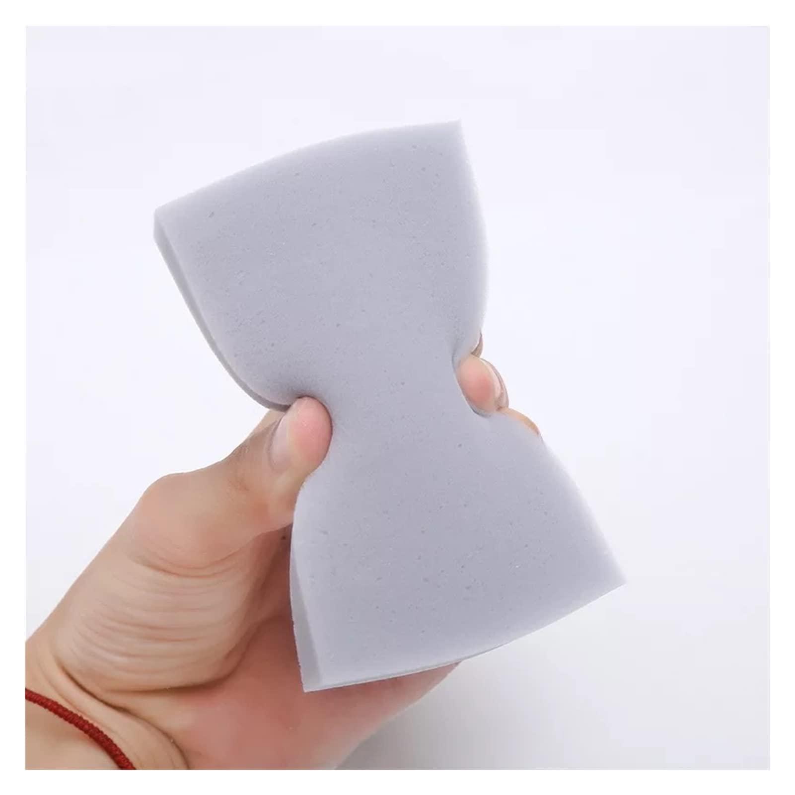HIDIZ 200pcs/lot Gray Sponge Cleaning Kitchen Accessory 100 * 60 * 20mm (Color : 200pcs white)