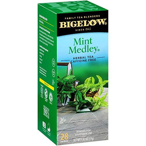 Bigelow Tea Bigelow Mint Medley Herbal Tea Bags 28-Count Box (Pack of 3) Mint Tea Bags Peppermint & Spearmint Herbal Tea All Natural Gluten Free