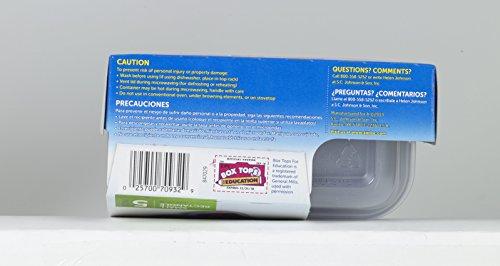 SC Johnson SC Johnson Ziploc Container, Small Rectangular, 5 ct