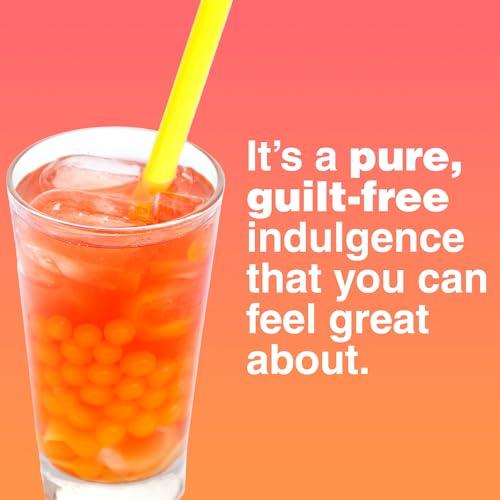 BOBAVIDA BOBAVIDA Dark Cherry Popping Boba - 10 Boba Packets with Straws for Drinks, Desserts & Food Toppings - Non-GMO Popping Boba Pearls