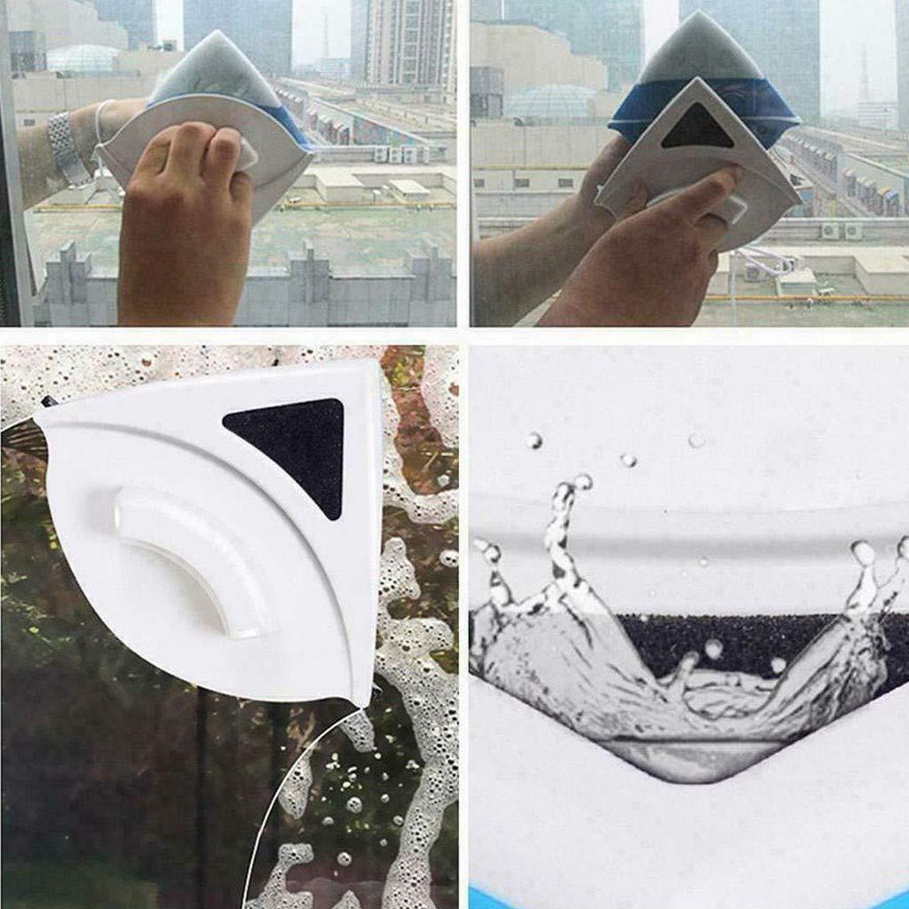 Cakina Scouring Stick Glass Surface Wiper Double Sided Cleaning Tool Sponge Window Cleaner Saddle Trim