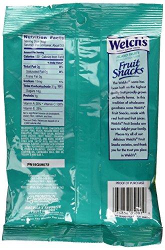Welch's WELCH'S Fruit Snacks, Island Fruits, 5 Ounce