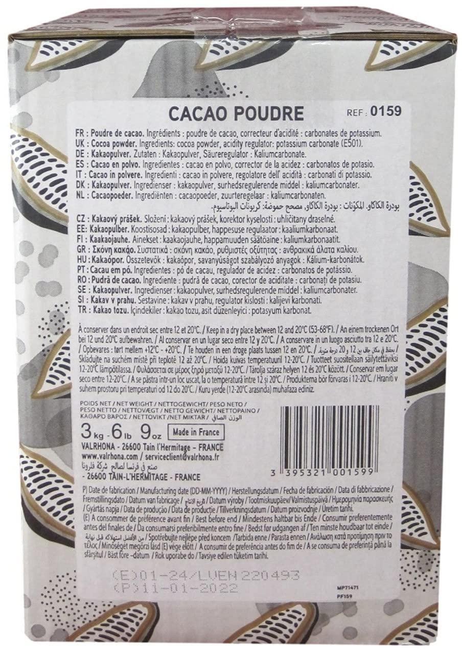 VALRHONA Valrhona Cocoa Powder - 3 kg
