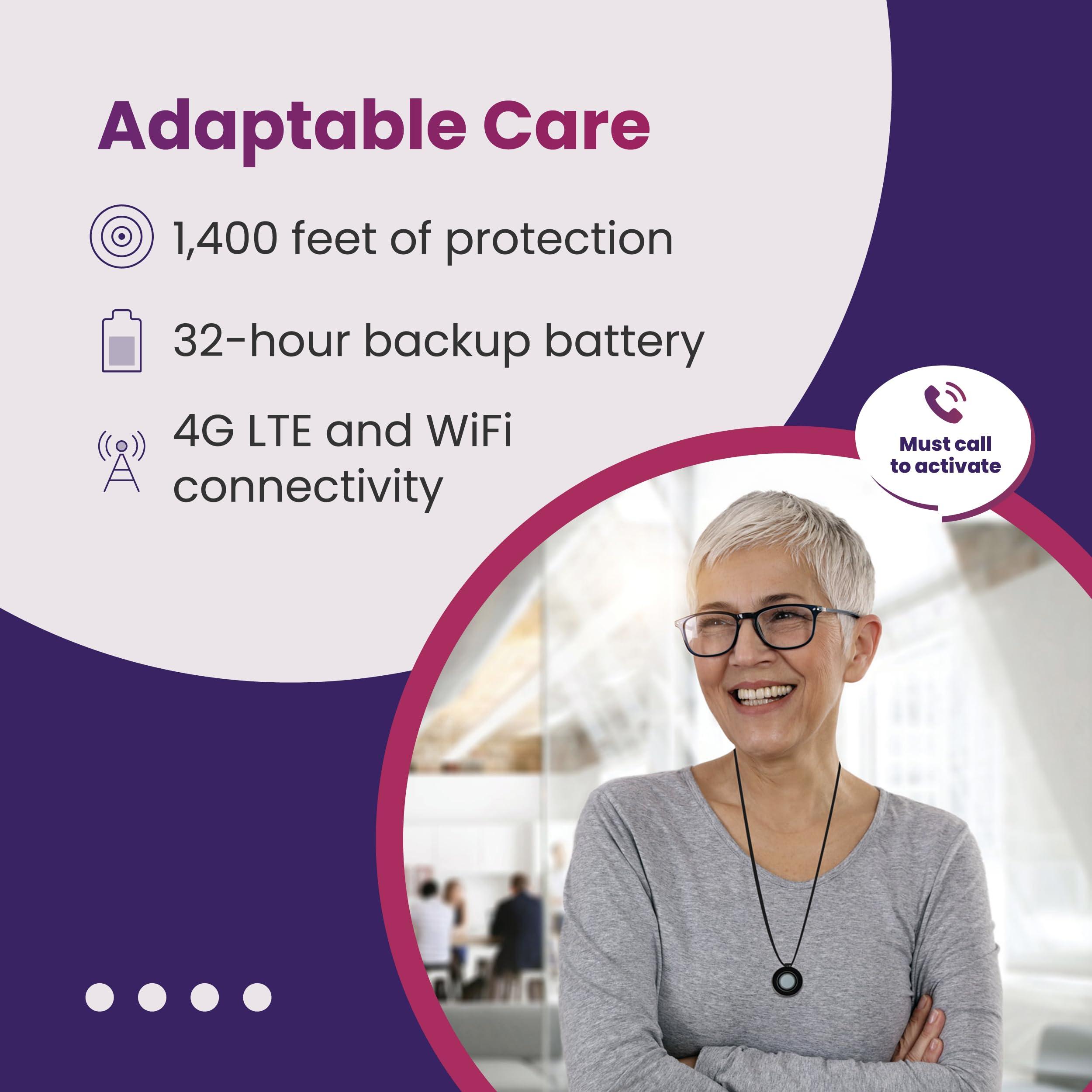 Medical Guardian Medical Guardian MGHome Cellular Home Medical Assistant & Alert Systems for Seniors - Fast, Reliable 4G Coverage & 24/7 Emergency Operator Care
