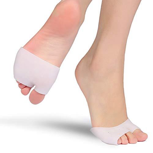 Yosoo Ball of Foot Cushion Gel Bunion Pads Forefoot Insoles for Metatarsal Support Neuroma Pain Relief