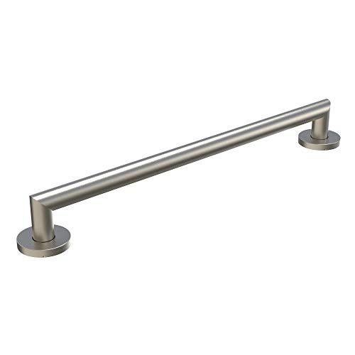 Plumb Pak Keeney GB2024-24BN Deco Grab Bar 1.25 Dia x 24 In., Brushed Nickel