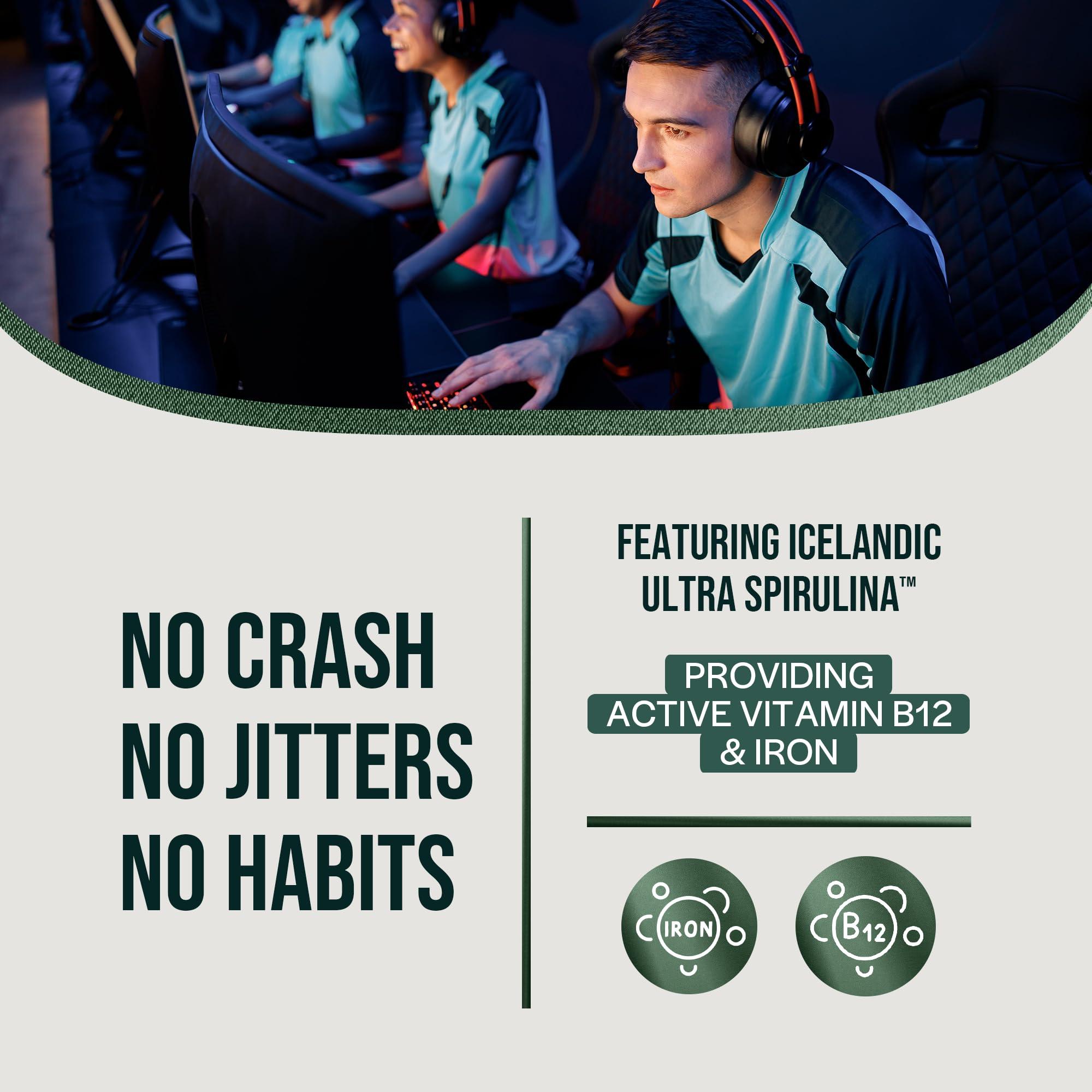 Orlo ORLO BRAIN PERFORMANCE BAR Vegan Protein Bars for Brain & Energy Support Focus & Memory, Pre & Post Workout Recovery Gluten Free Snack with L-Theanine, Lions Mane, Spirulina & More (SINGLE BAR)