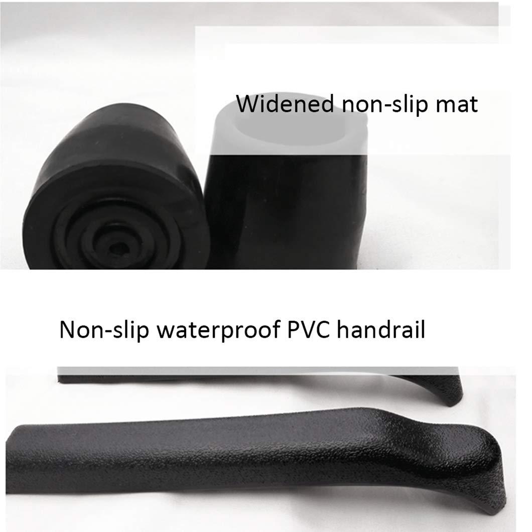 SYTH Medical Bedside Commode Toilet Seat,Folding Mobile Toilet for The Elderly Simple Toilet Chair,Sitting Side Chair Toilet Chair,Perfect for Camping, Hiking, Trips, Construction Sites, and More