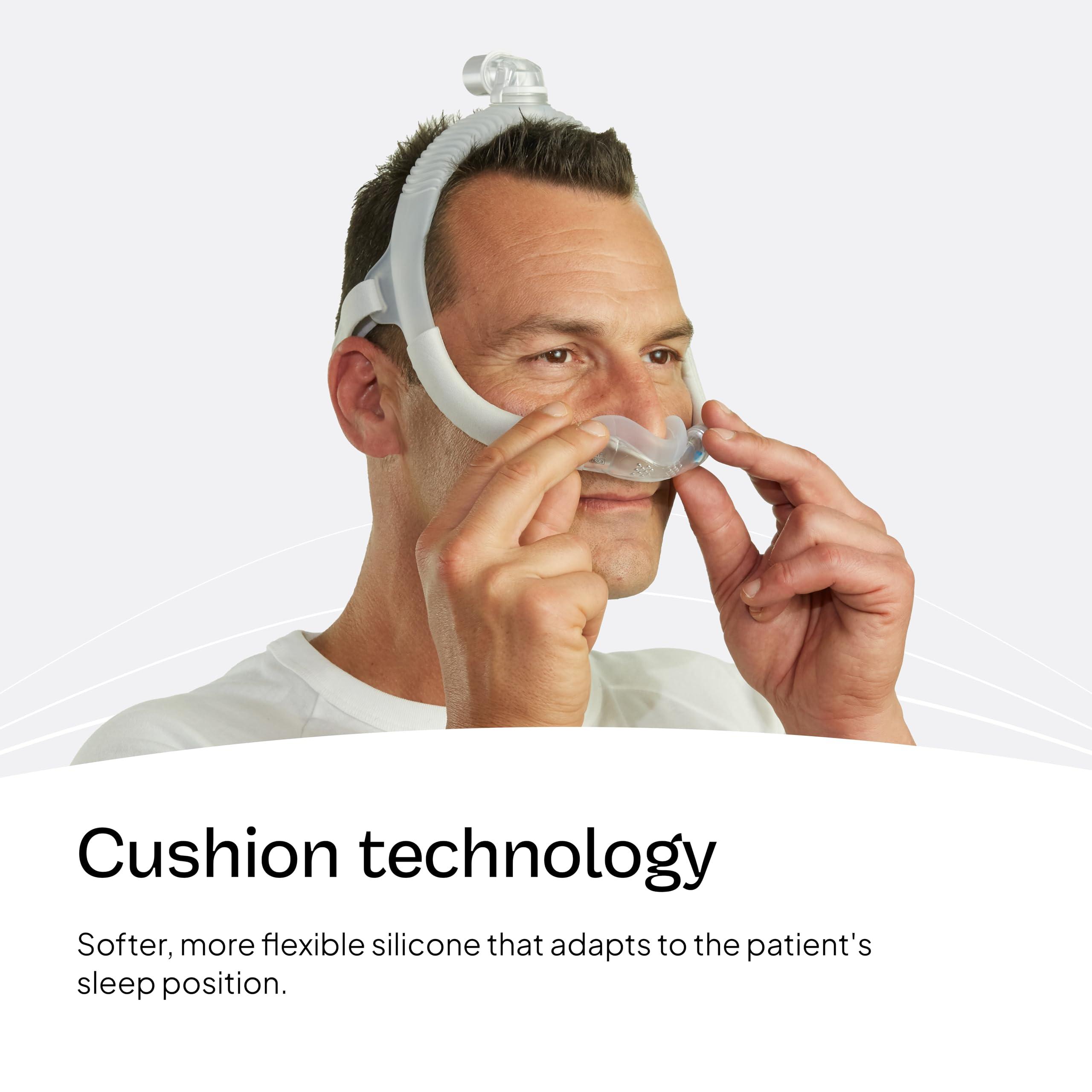 ResMed ResMed AirFit N30i Cushion - Nasal CPAP Mask Cushion Replacement - Soft Silicone - Quiet Venting - CPAP Supplies & Accessories - Medium