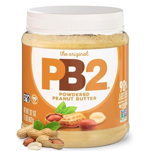 PB2 PB2 Powdered Peanut Butter Powder | Certified Gluten Free, Low-Carb, Keto Diet Friendly | Original Flavor with 6G of Protein, 90% Less Fat, 60 Calories Per Serving | Easy Mix for Healthy, Fit Diet