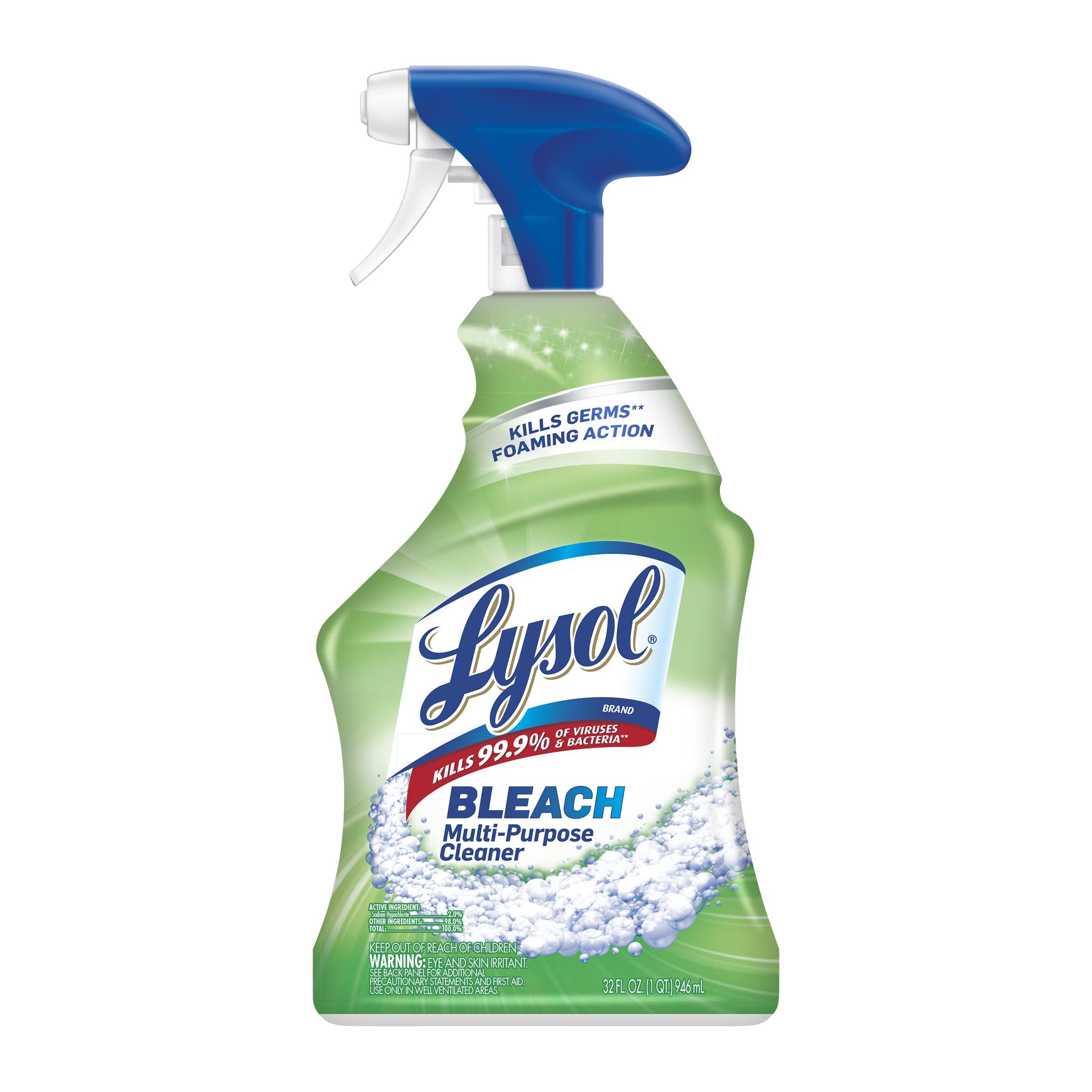 Lysol Lysol All Purpose Cleaner with Bleach, 32 Ounce (Pack of 2)