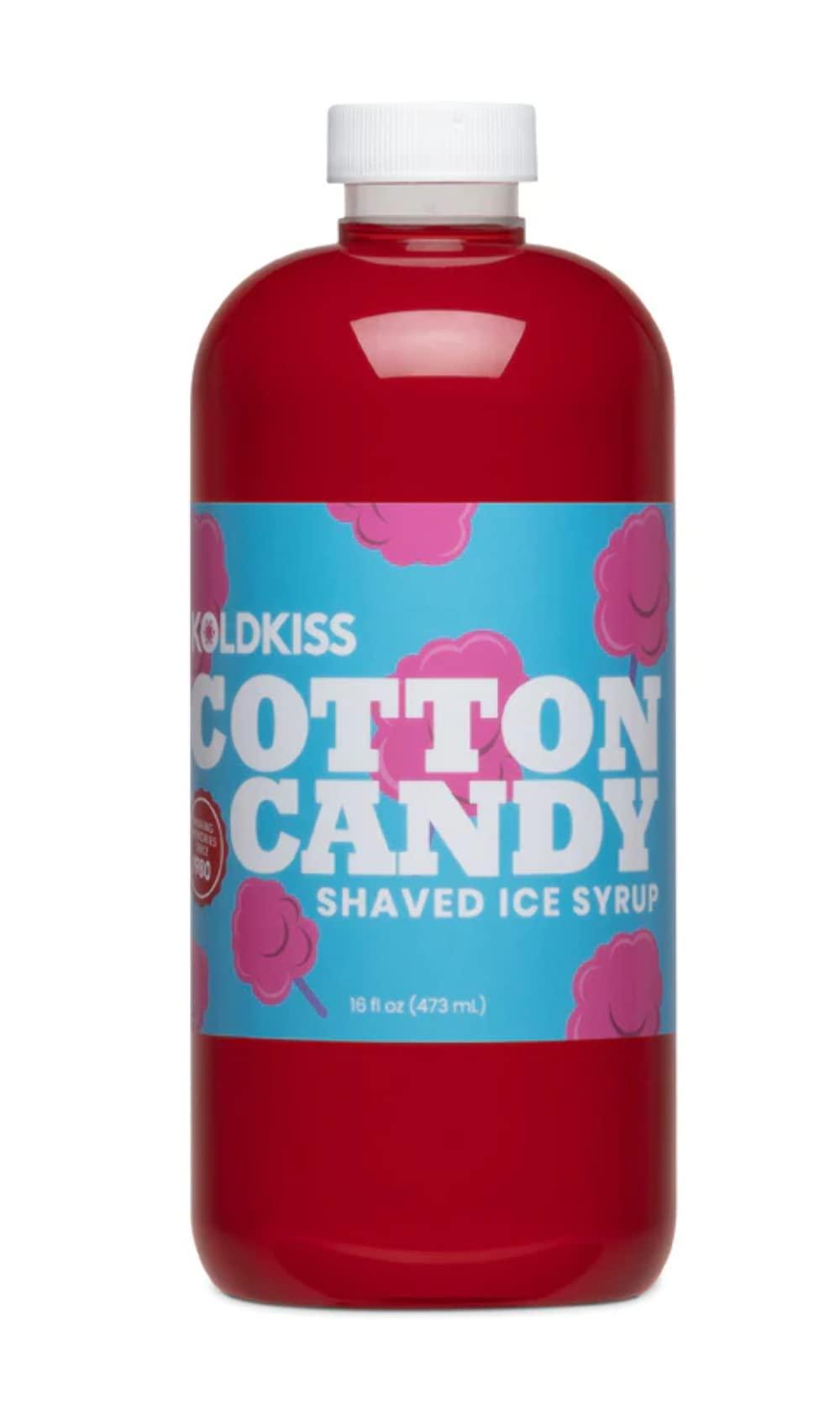 Koldkiss Koldkiss Snow Cone Syrup, Pint (Cotton Candy)